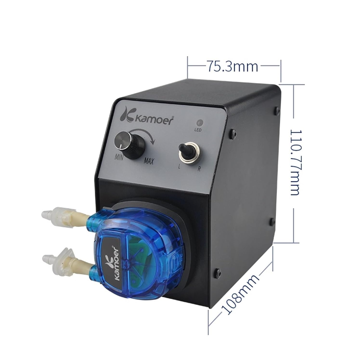 260ml/min KCP PRO2 Peristaltic Pump 12V DC Motor Adjustable Flow Dosing Pump Support CW/CCW(AU)