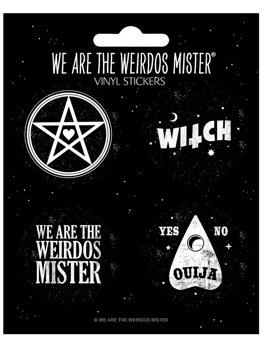 Grindstore We Are The Weirdos Mister Vinyl Sticker Set
