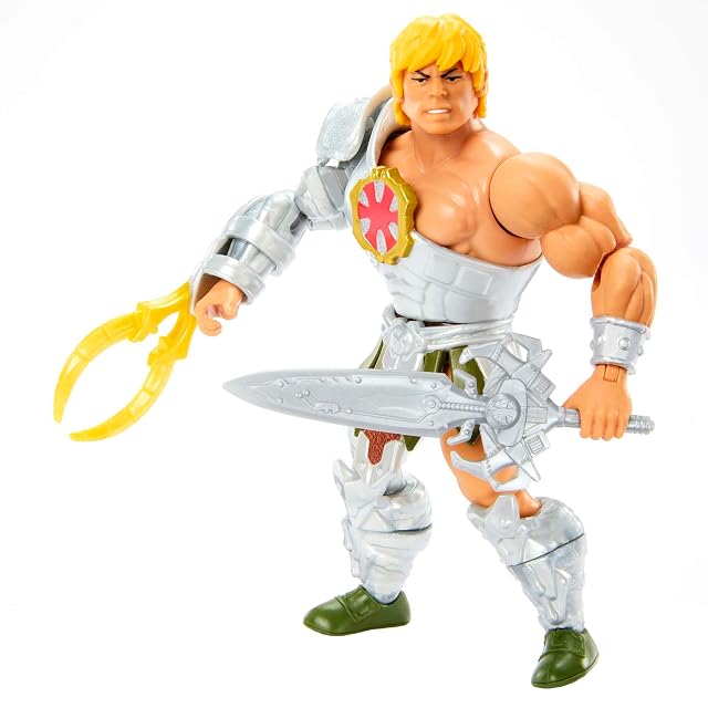 Foto 3 de 7 de Masters of the Universe - Masters del Universo MOTU Origins He-Man armadura serpiente Figura de acción…