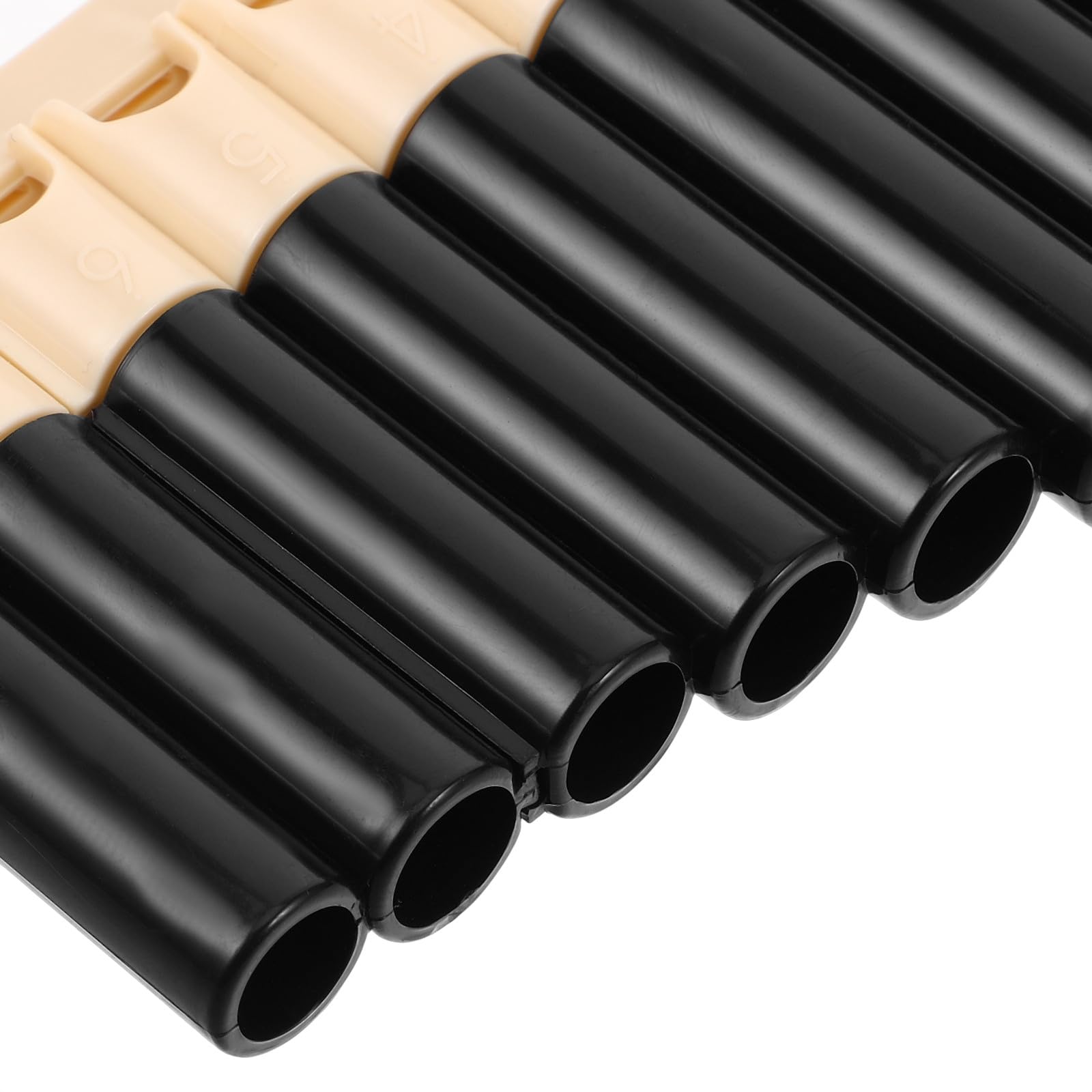 Toyvian Flûte de Pan 16 Tubes en Bois Naturel, Instrument Traditionnel Chinois pour Débutants et Étudiants, Flûte de Pan Portable pour Apprentissage et Enseignement Musical en Milieu