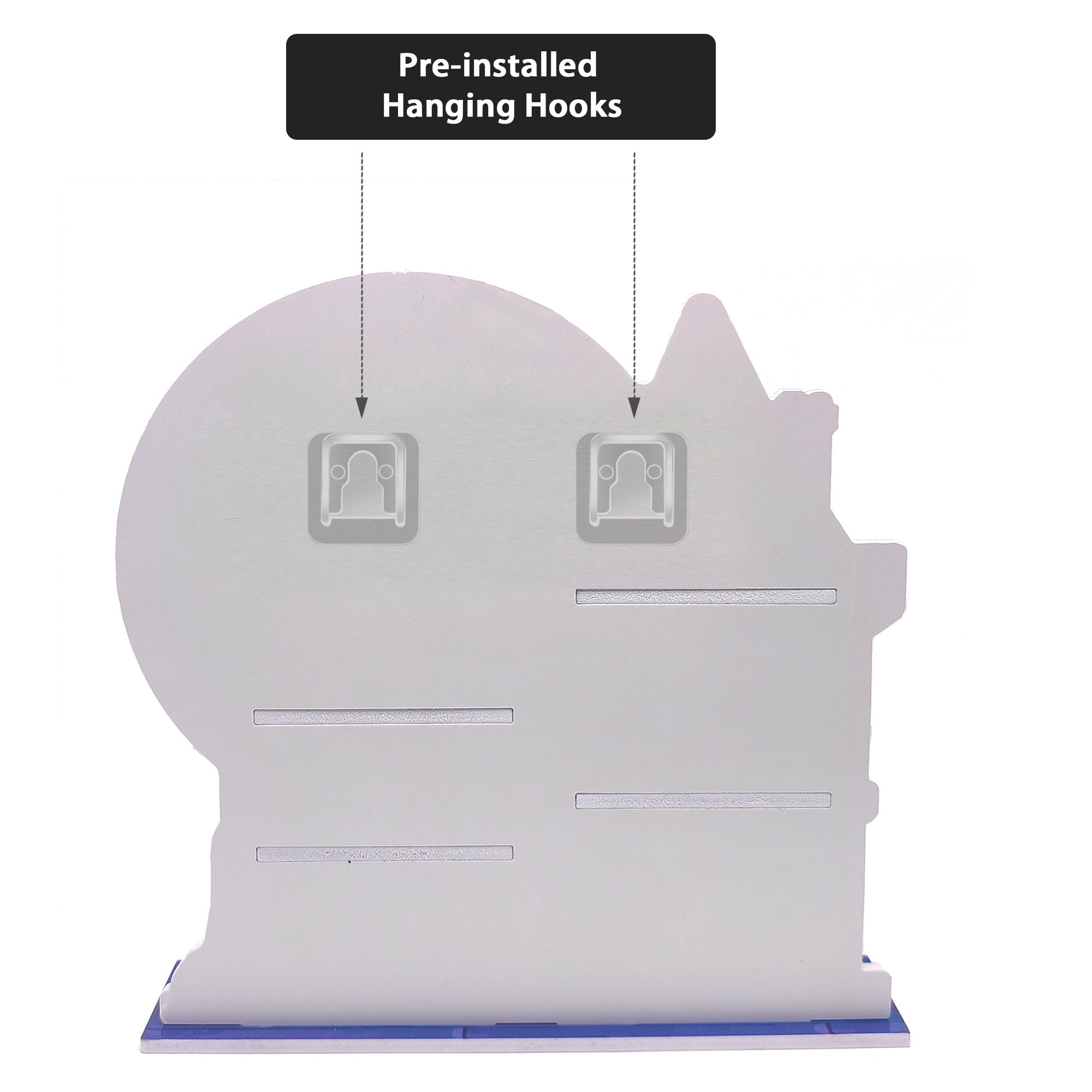 Display Shelf Compatible with Funko Bitty, Organizing Racks for Bitty Pops Bitty Stand, Wallmountable Bitty Floating Shelf - Image 4