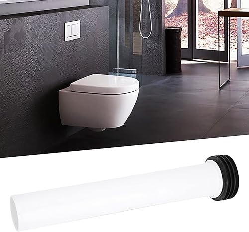 Miniatura 2 de TOPINCN Inodoro encubierto blanco recto del agua del accesorio del inodoro del tubo al ras del