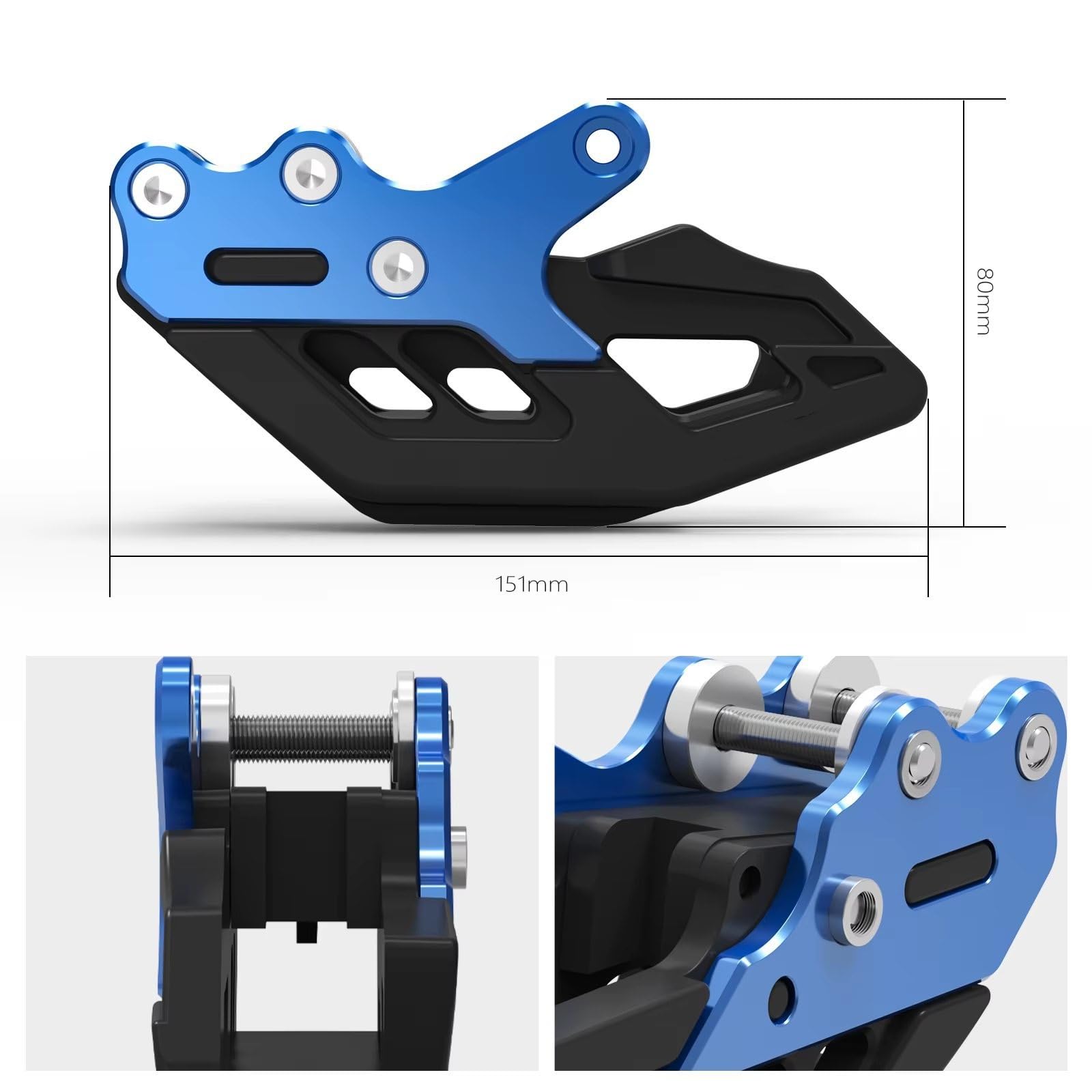 Para Yamaha WR450F 2007-2022 Guía Protectora Cadena