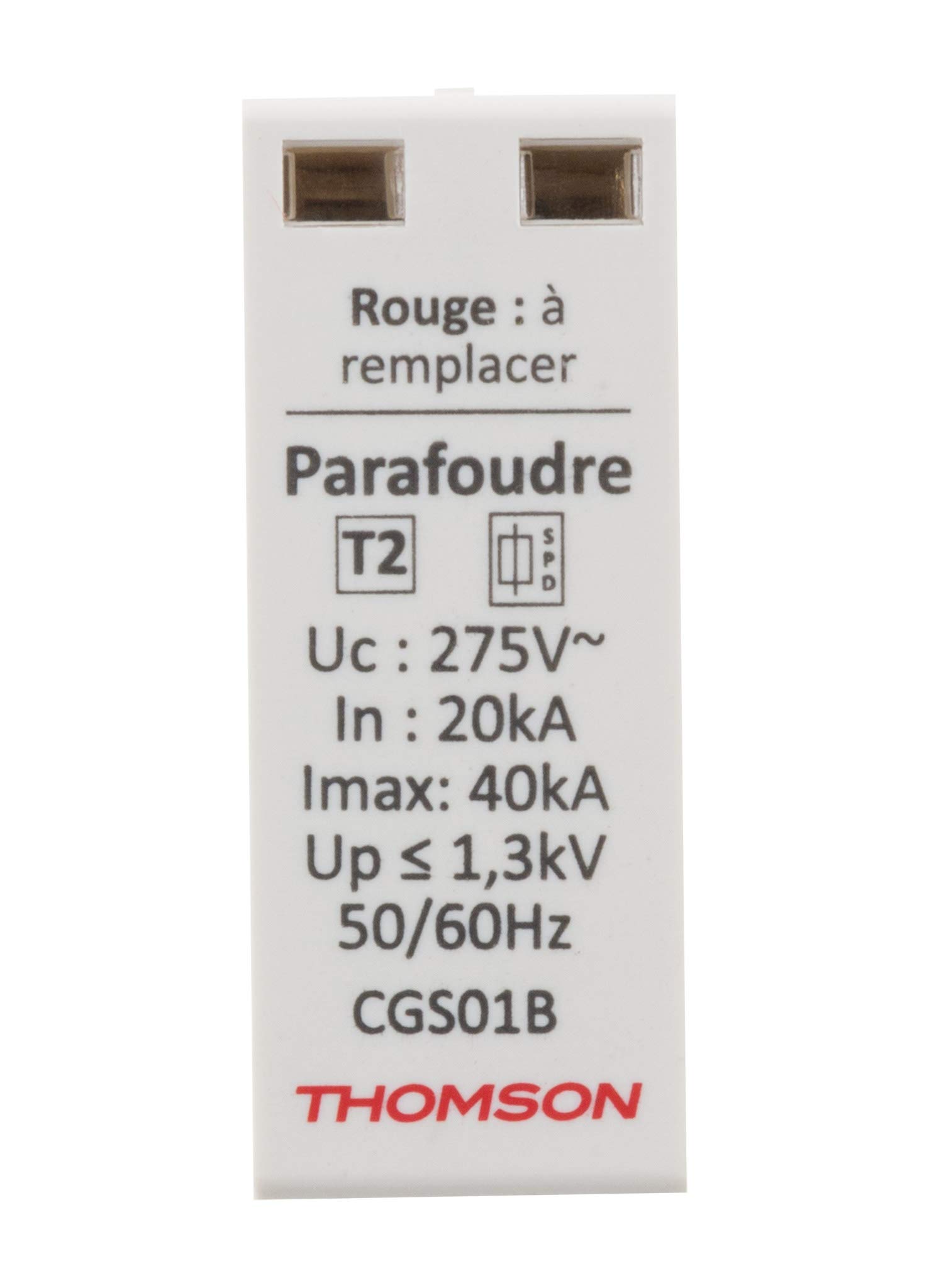 Thomson Cartouche de rechange pour parafoudre modulaire 40kA