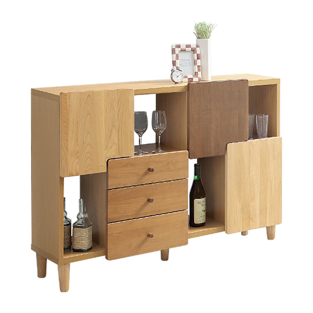 大川家具☆オスロ サイドボード ワイドタイプ（W1150×D320×H840）☆ Amazon.co.jp: 大川家具 オスロ サイドボード ワイドタイプ W1150×D320