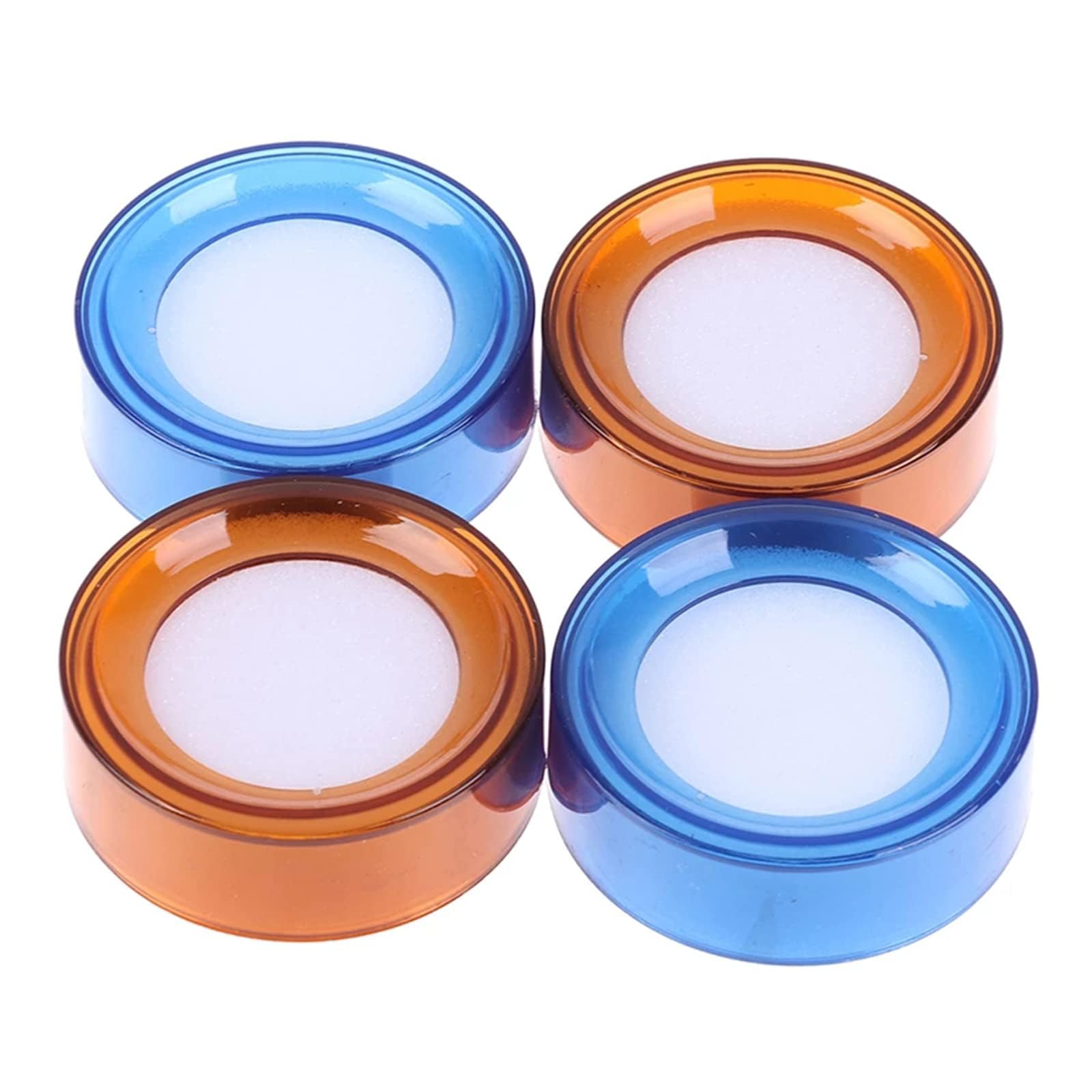 Umidificatore Dito Bagnato Spugna Tazza Conteggio Valuta Carta Denaro Bill Colore Casuale Ufficio