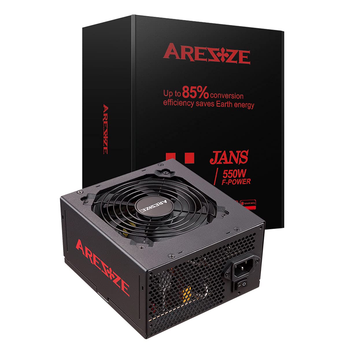 Buy GOLDEN FIELD 550W Semi Modular Power Supply Unit, 80+ Bronze ATX PC