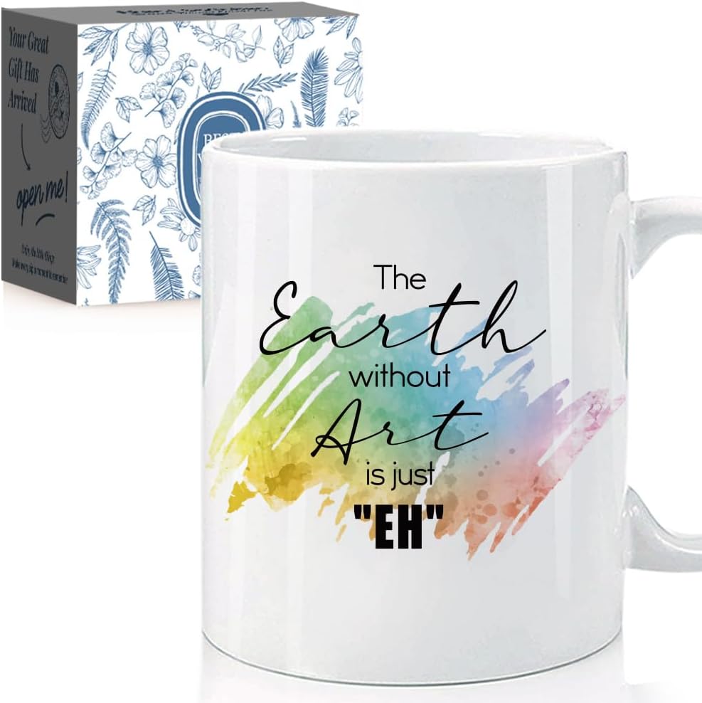 Art Teacher Appreciation Gifts for Women Men - Artist Painting Splatter Supplies Gifts for Teacher Artist Painters Coworker Student Painter, Art Lovers Gifts for Birthday Teacher's Day-100