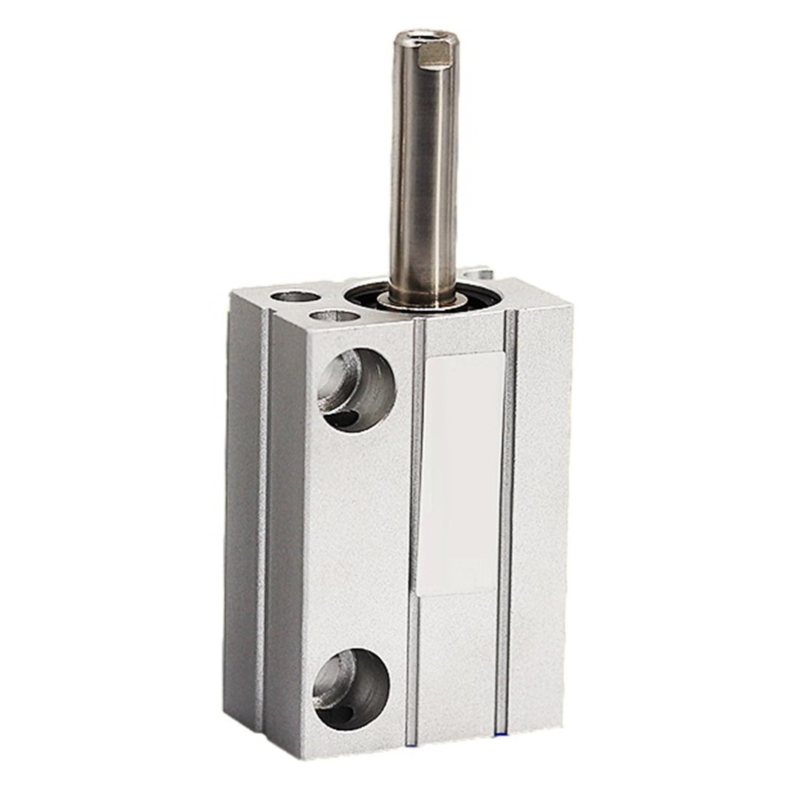 CDUJB/CUJB6 8 10 Mały Cylinder Pneumatyczny Bezpłatny Montaż Aluminiowe Cylindry Pneumatyczne Kwadratowe 10DX20D Precyzyjna Płynna Praca(CDUJB8,Stroke 30mm)
