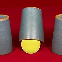 Vista 9 de Happyyami 25 bolas de rifa, bolas de bingo sin número, bolas huecas de plástico, 1.575 in, color amarillo