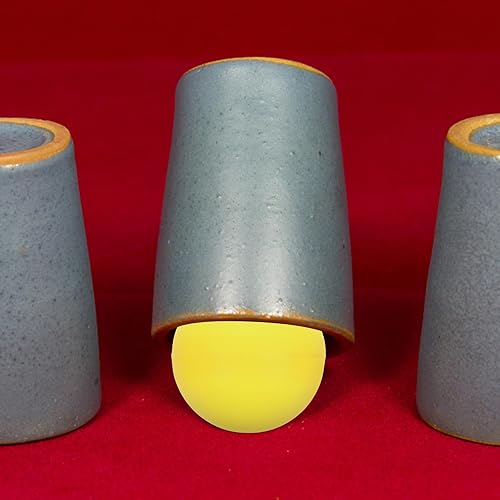 Miniatura 9 de Happyyami 25 bolas de rifa, bolas de bingo sin número, bolas huecas de plástico, 1.575 in, color amarillo