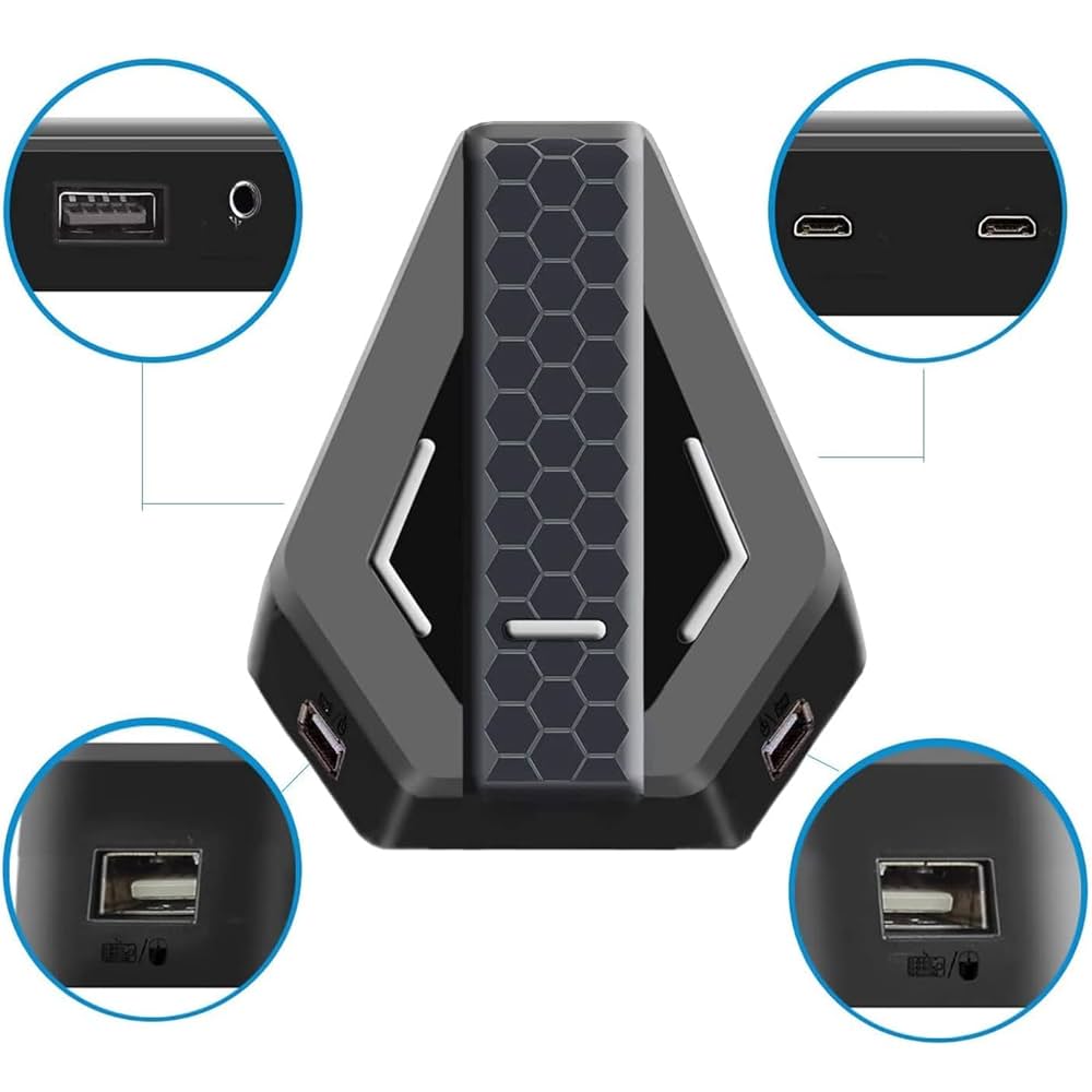 コンバターセット、マクロセット Amazon | Najiny ゲーミング キーボード マウス セット