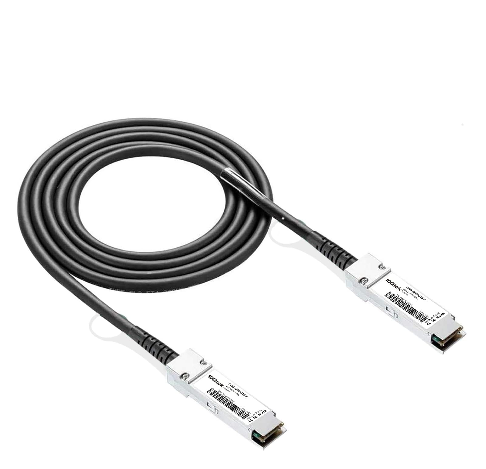 StarTech.com QSFP+ アクティブDAC Twinaxケーブル 5m Cisco QSFP-H40G-ACU5M互換 40GbE QSFPH40GACU5 z2zed1b qsfph40gacu5.b.jpg