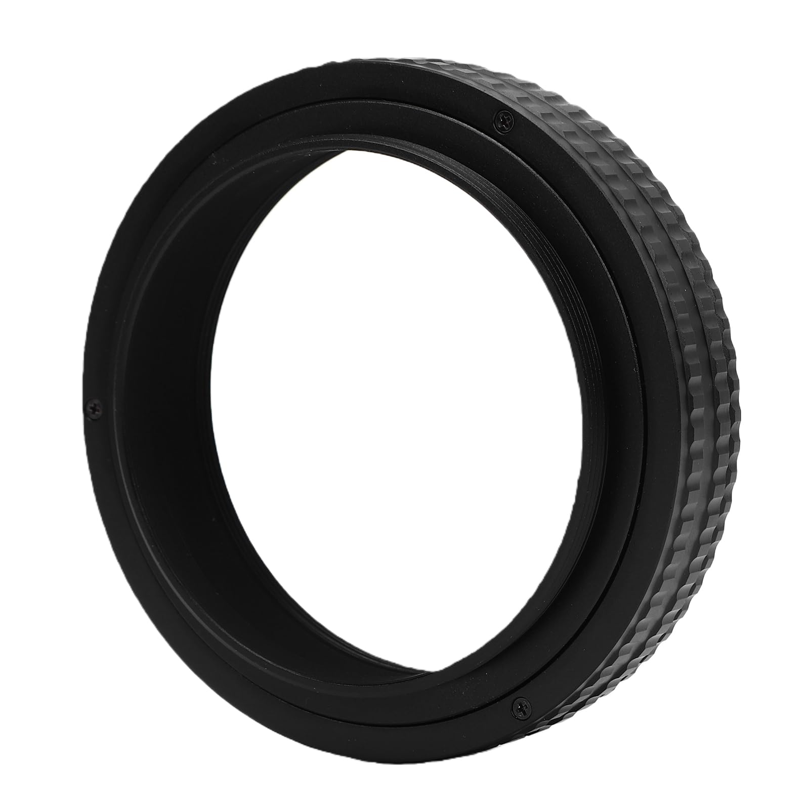 Generic Adaptador Helicoidal de Enfoque Ajustable con Control Fino para Fotografía Macro, Tubo de Enfoque de Aleación de Aluminio Negro para Modificación de Lentes, para Entusiastas de la Fotografía