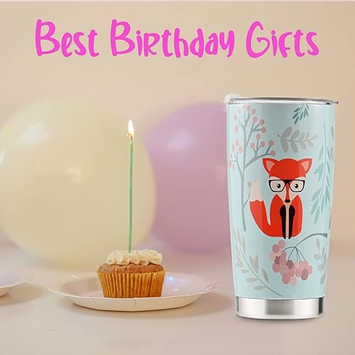 Miniatura 5 de Regalos de zorro para mujeres, regalos de cumpleaños para amantes de Foxx, regalo del día de la madre para mamá zorro, regalos divertidos para