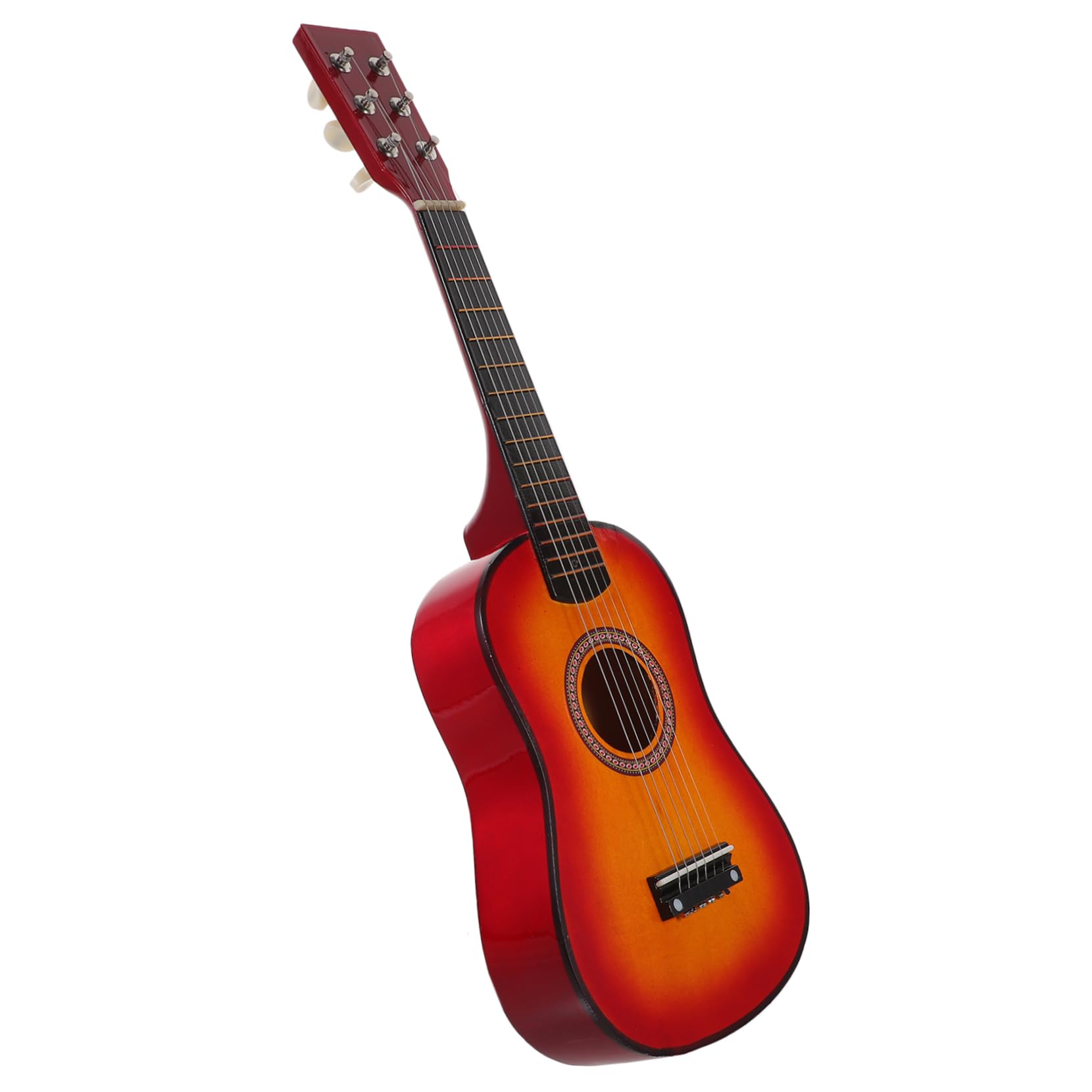 Hemobllo Chitarra Giocattolo per Ragazzo Ragazza in Legno 21 Pollici Suono Piacevole e Nitido, per Principianti per Back To School Party Stili multipli