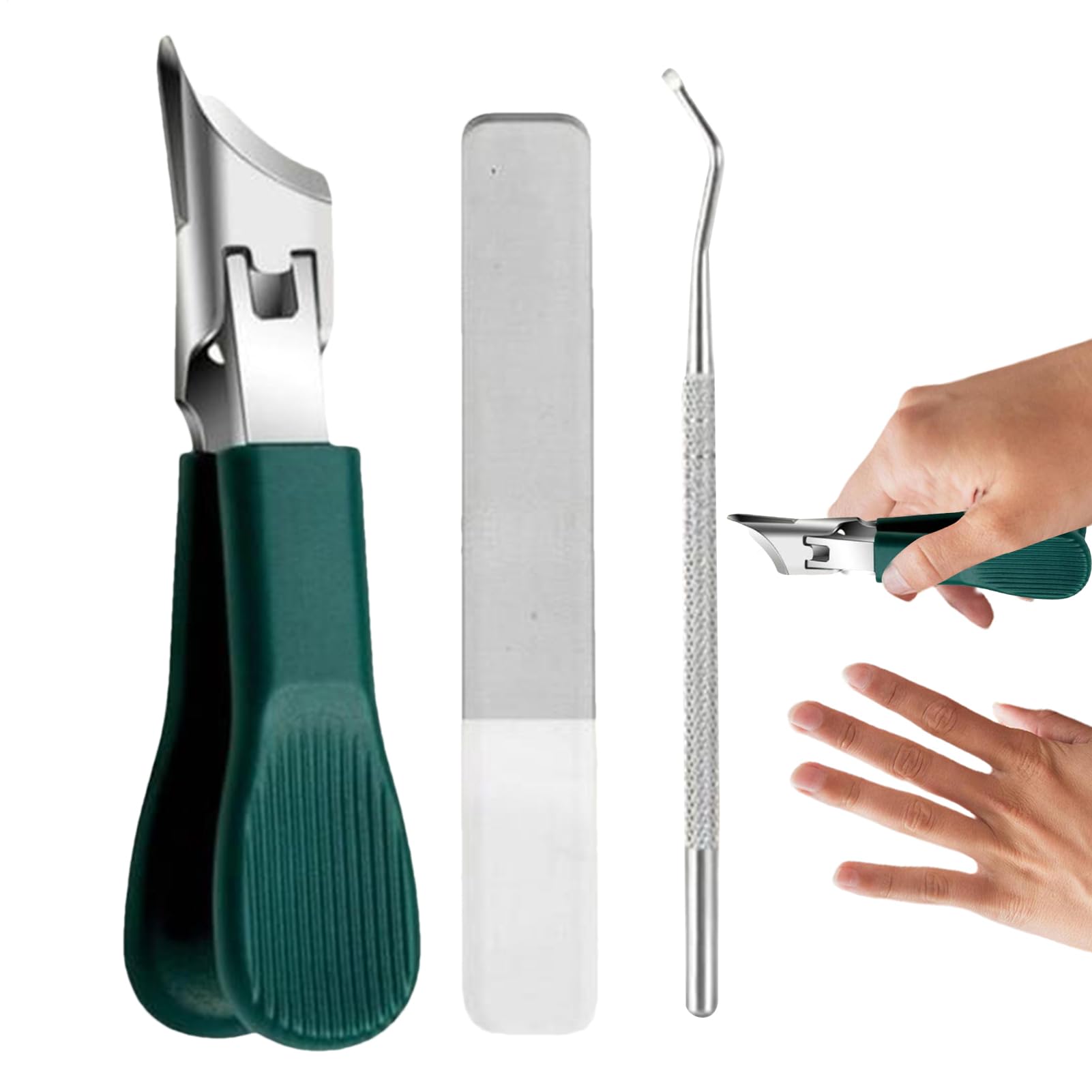 Tagliaunghie Inclinati Per Piedi Tagliaunghie per Unghie Incarnite delle | Strumento Resistente per Manicure e Pedicure Uomini e Anziani