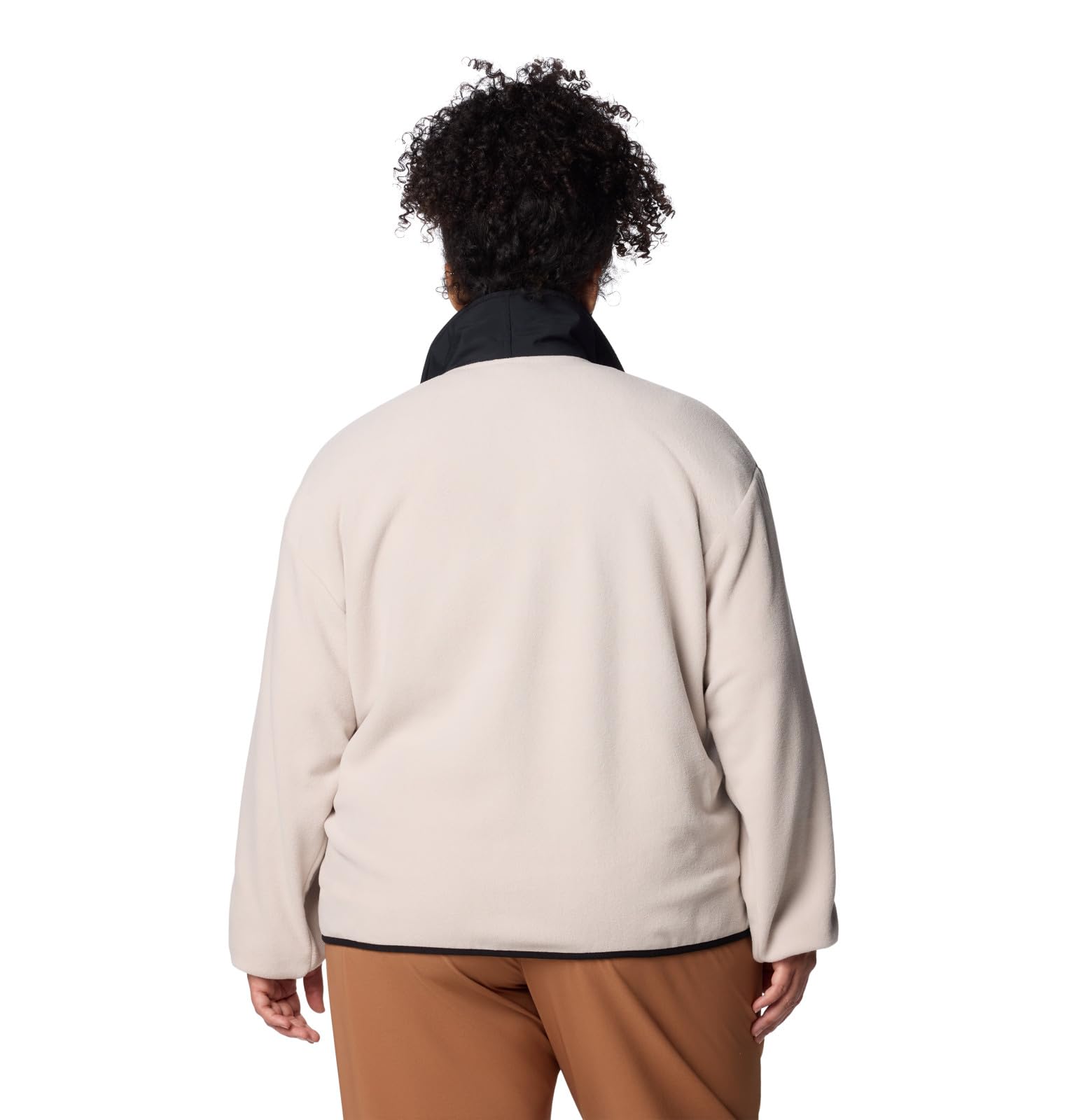 Columbia Polar damski Sequoia Grove Half Zip, Ciemny kamień/czarny, 3X