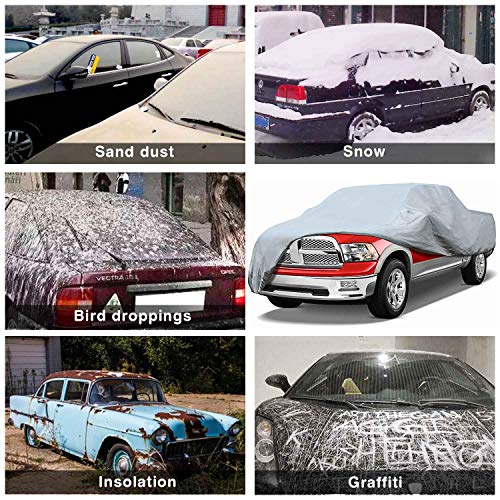 Image of Leader Accessories Truck Car Cover, All-Weather, Fits Pickups 211-240 inch