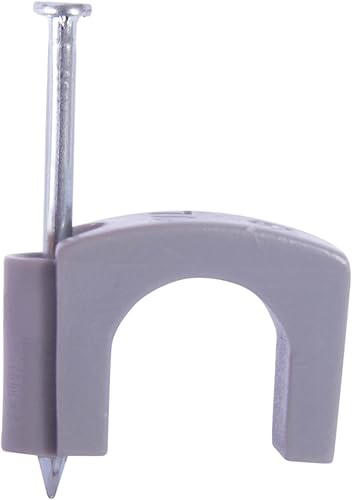 Miniatura 2 de Gardner Bender PSG-15 Grapa coaxial, 7/16 pulgada., asegura RG-8, triaxial, hasta 25 pares UTP, polietileno - resistente a los rayos UV, sin