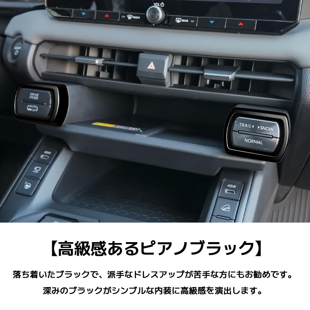 Amazon | KMONDER 新型 RAV4 60系 インテリアパネル 中央エアコン