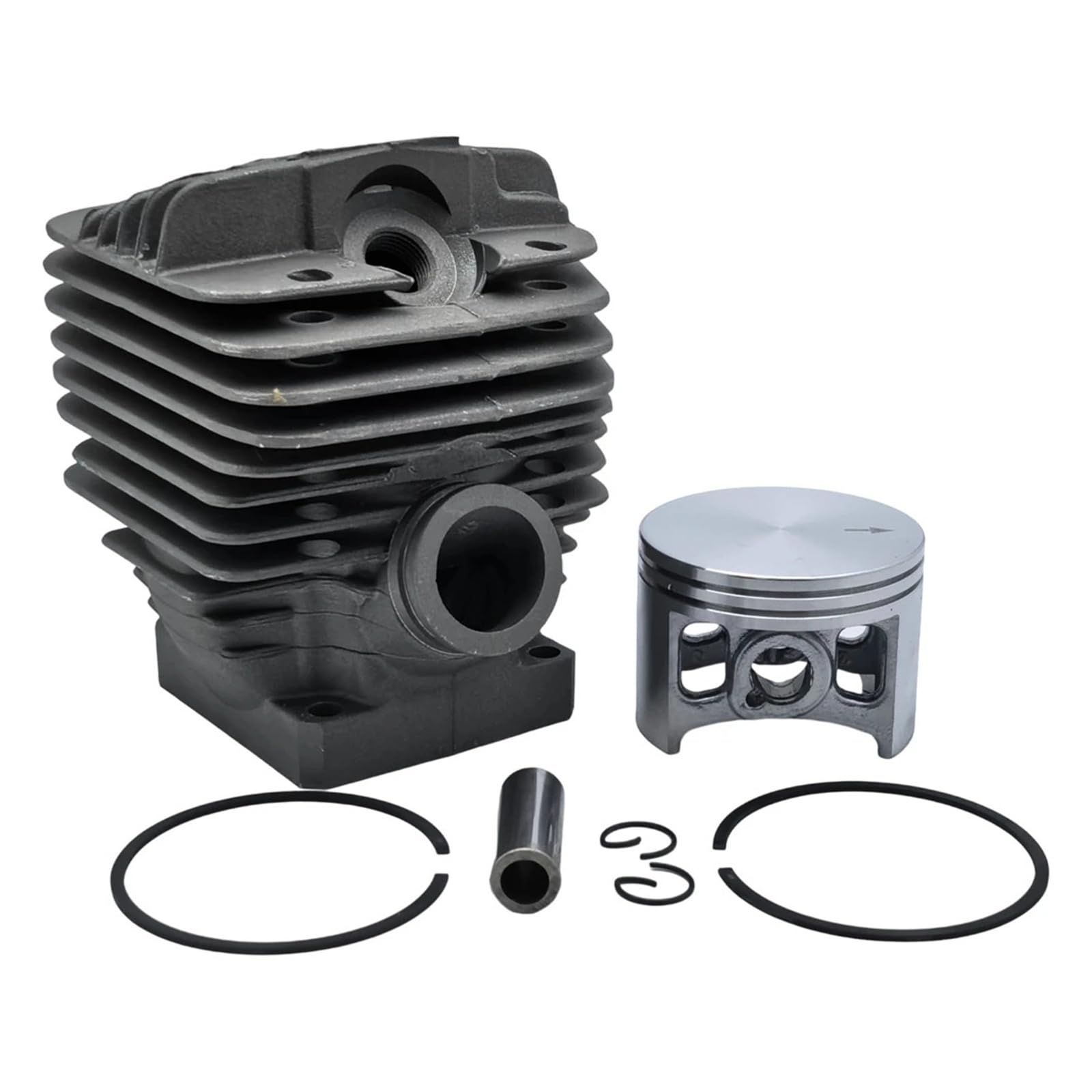 Genérico Compatible con MS660 066 MS650 064 Repuestos Herramienta de jardín | Kit de pistón de cilindro de 54 mm Reemplace 1122 020 1211