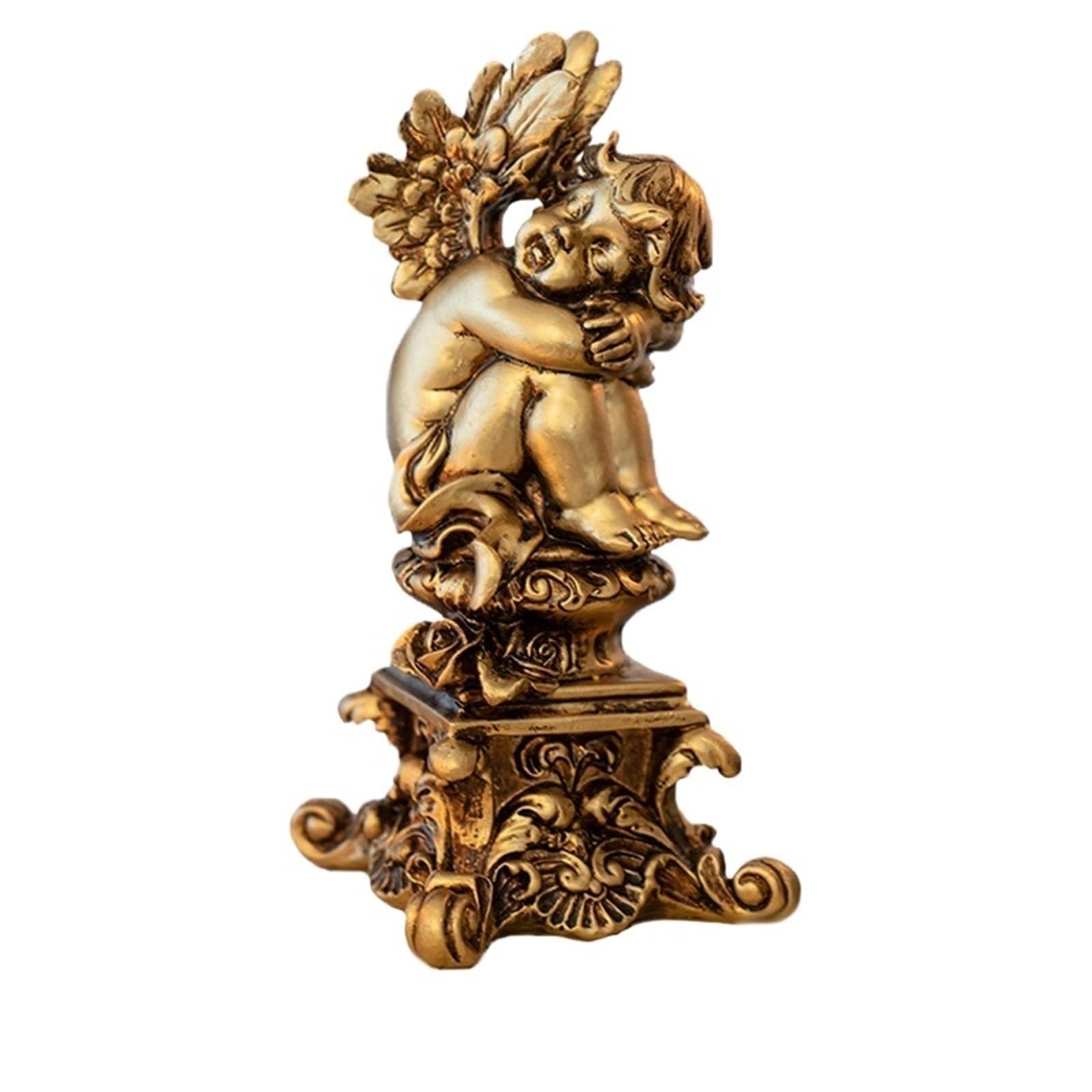 Metal Candle Holder Candle Holder Golden Crafts Candlestick Desktop Ornaments Home Decoration(Color 3)