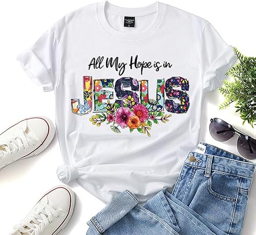 Miniatura 5 de 6 hojas de parches de transferencia de Jesús para planchar, decoración de prensa de calor, diseño de la letra de Jesús Dios, calcomanías de vinilo