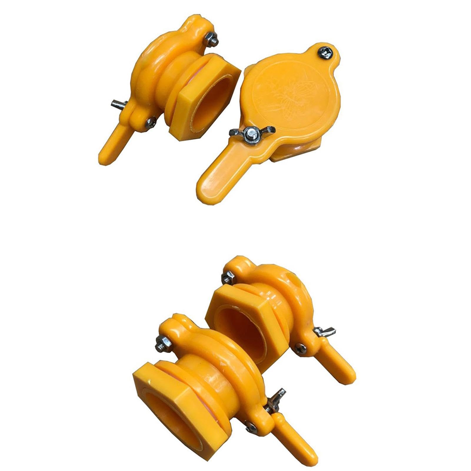 Robinet pour seau à miel - Robinet d'extraction pour apiculteurs - Robinet de contrôle du débit de miel - Équipement pour la production de miel - Idéal pour les usines, les jardins et les