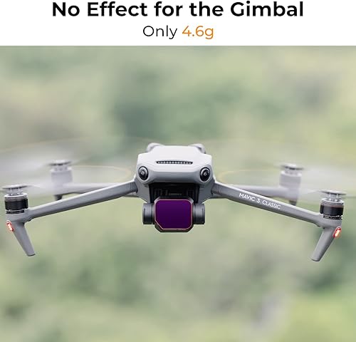 Miniatura 4 de K&F Concpet Mavic 3 Classic ND8 (3 Stop) Filtro de lente, 28 filtros de densidad neutra multicapa compatible con DJI Mavic 3 Classic Drone