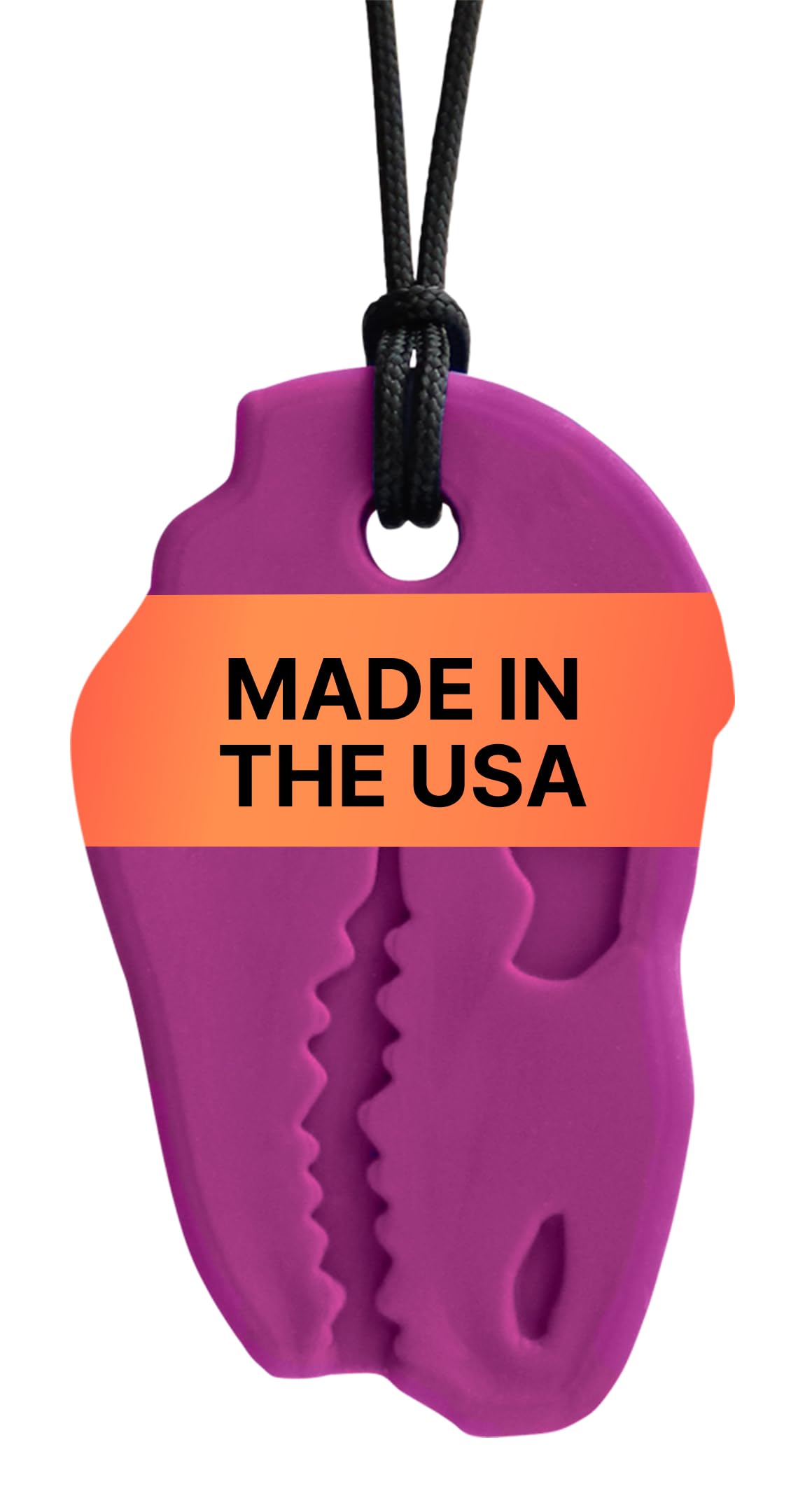 ARK Dino-Bite Chew Necklace, Standard, Softest, Magenta