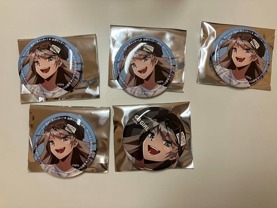 コンパス GBG シクパ缶バッジ コンパス GBG シクパ缶バッジ
