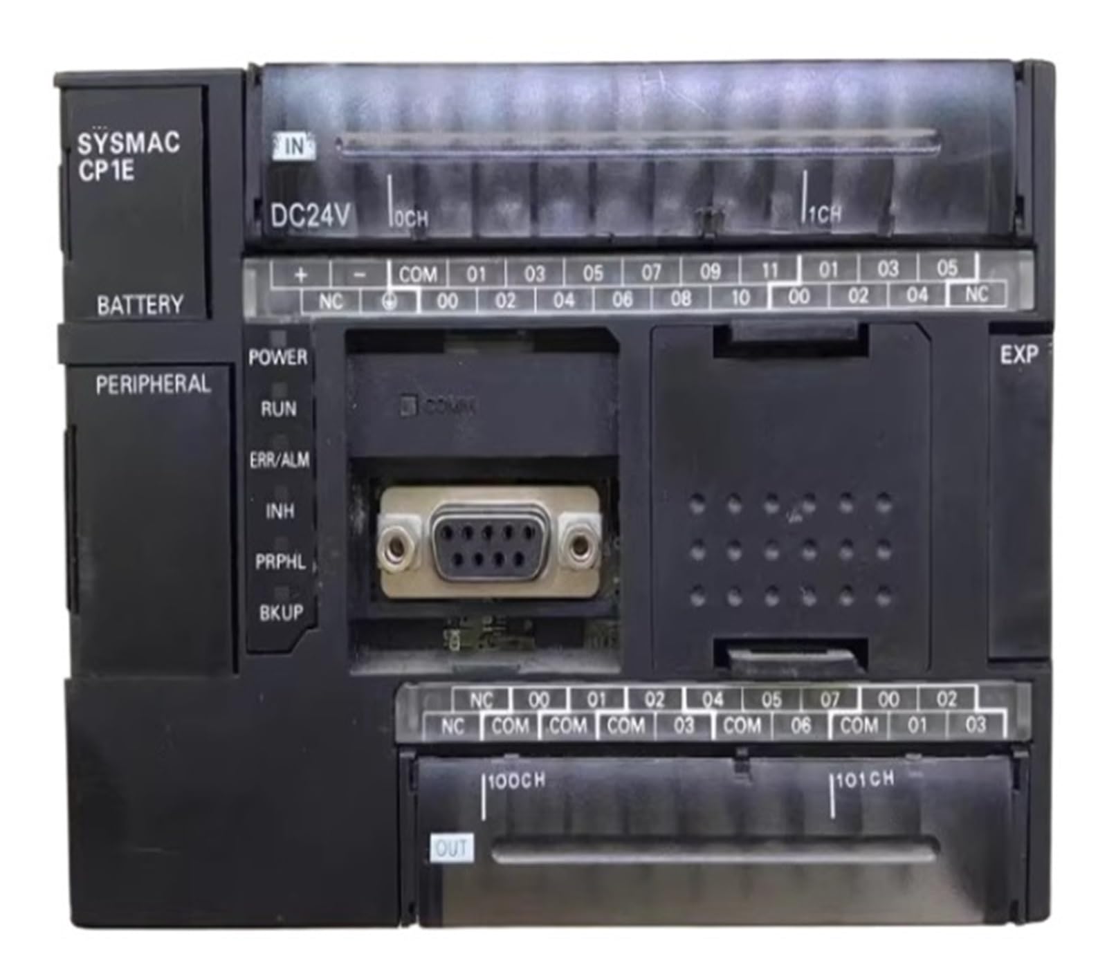 CP1E-N30DT-D automate programmable industriel Omron 24VCC avec 18 entrées et 12 sorties