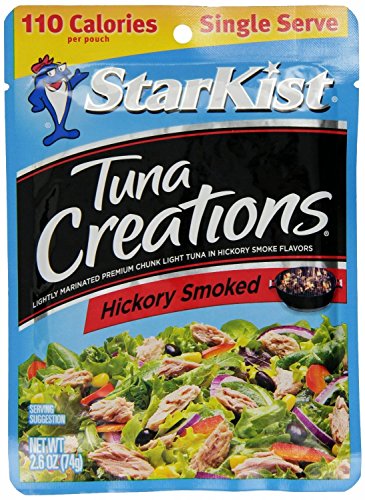 Starkist Tuna Creations, Hickory Smoked, Single Serve 2.6-Ounce Pouch (Pack of 5)