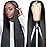 Subella 13x5inch HD Transparent Lace Front Wigs Human Hair Pre Plucked Hairline with Baby Hair 220% Density 12A Straight HD Lace Frontal Wig for Black Women (16inch)