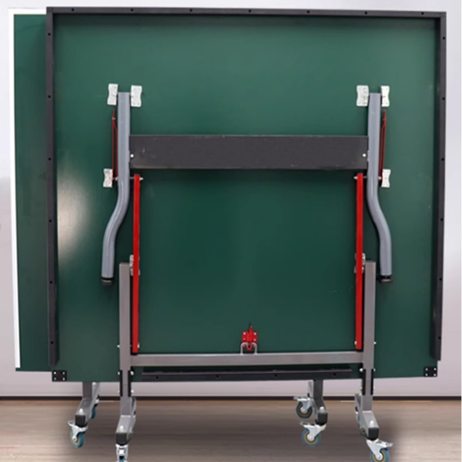 Tavolo da ping pong per interni, tavolo da tennis da tavolo per casa, tavolo da tennis da tavolo standard pieghevole per interni, tavolo soldato, tavolo mobile con custodia