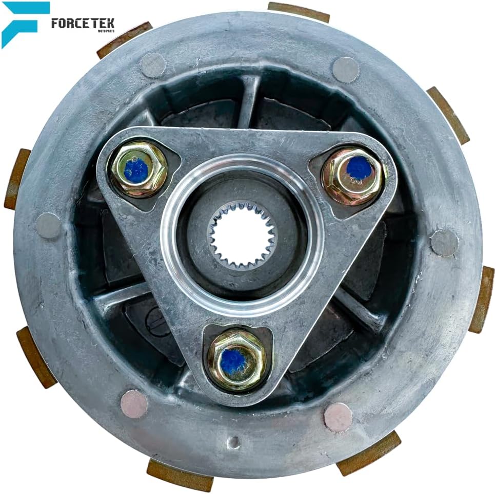 Imagem superior de um disco em fundo branco liso.