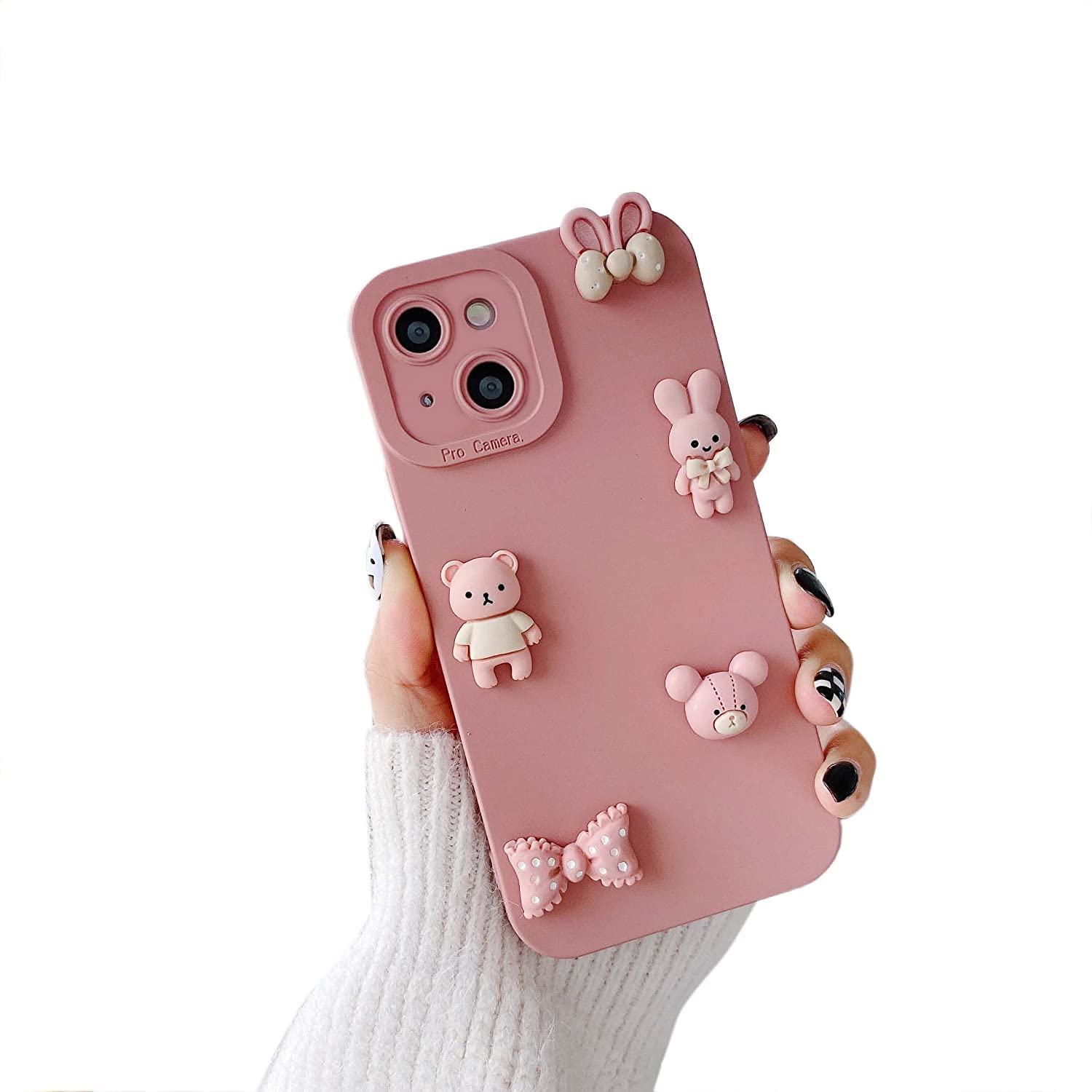 CASEBREED Cute Soft Flexible Back Cover Case for iPhone 13 (Silicone | Pink) (B0B7NPGQDG) Amazon Price History, Amazon Price Tracker