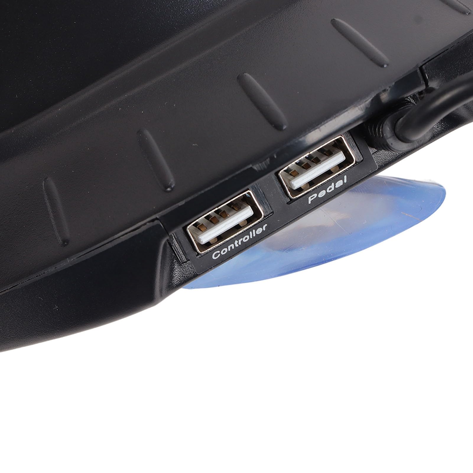 Naroote Kierownica do Gier Wyścigowych USB z Pedałem do Komputera, Realistyczne Sprzężenie Zwrotne Wibracji Obrót o 180° Kierownica Gier Kierownicy