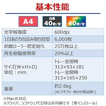 Amazon.co.jp：Canon image FORMULA DR-M140Ⅱ A4対応 カラー