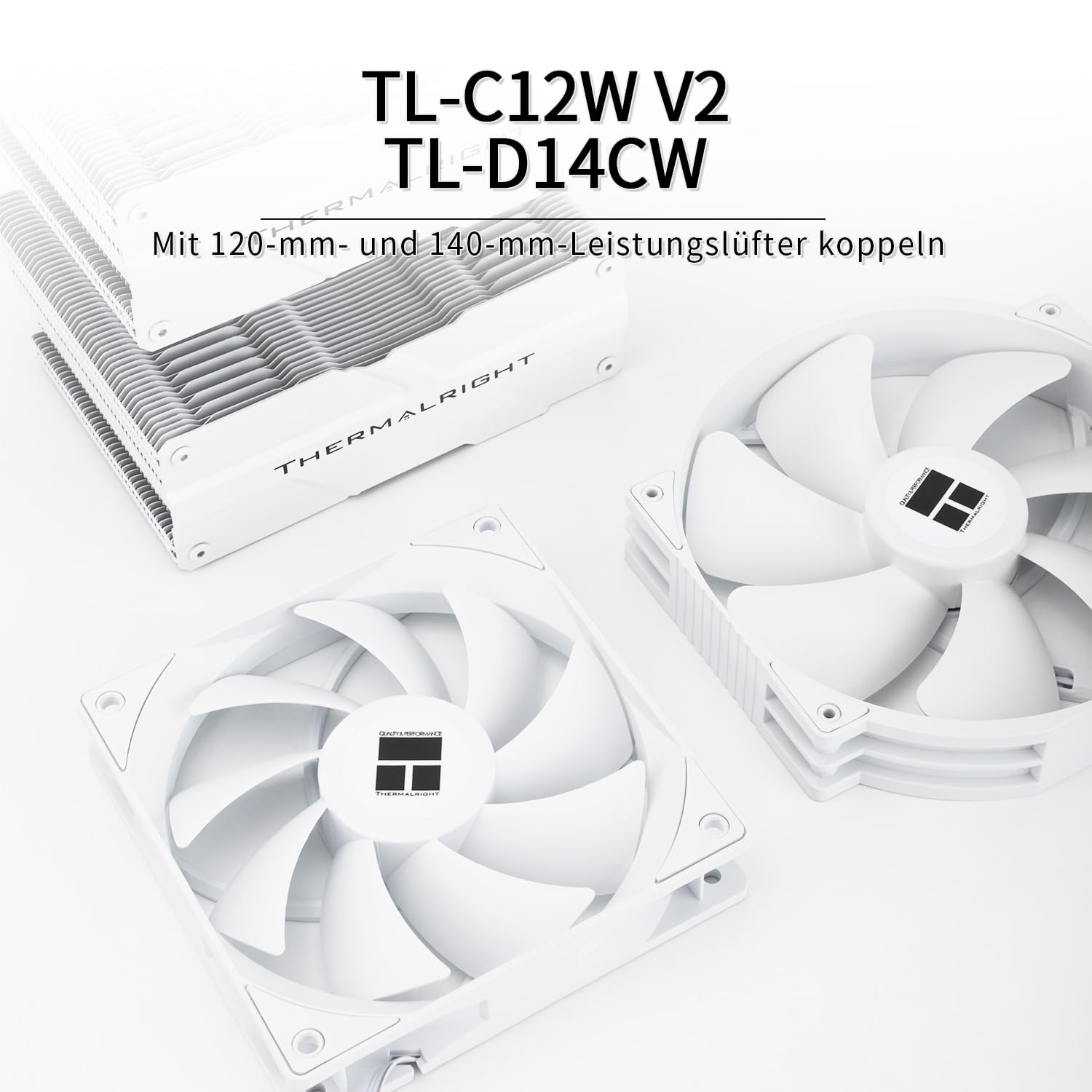 Thermalright Peerless Assassin 140 biała chłodnica procesora, technologia 6 Heatpipes AGHP, wentylator Dual PWM o prędkości 1500 obr./min, podwójna chłodnica wieżowa, do AM5/AM4 i Intel LGA 1700/1851