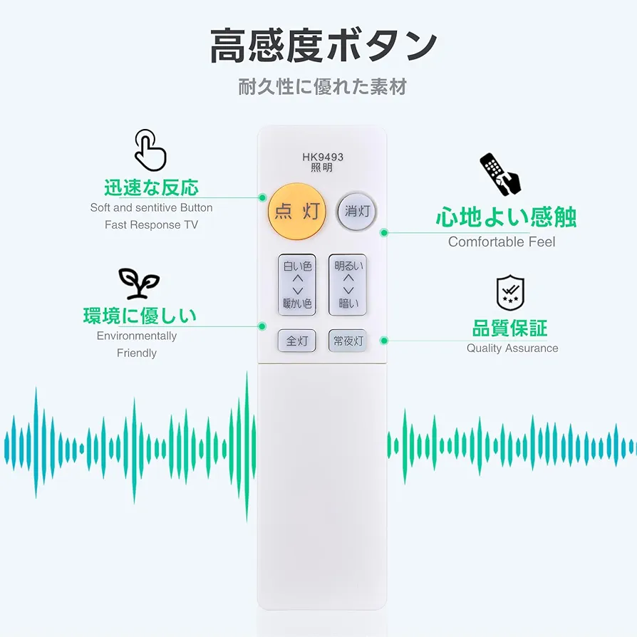 Amazon.co.jp: シーリングライトリモコン HK9493 for Panasonic
