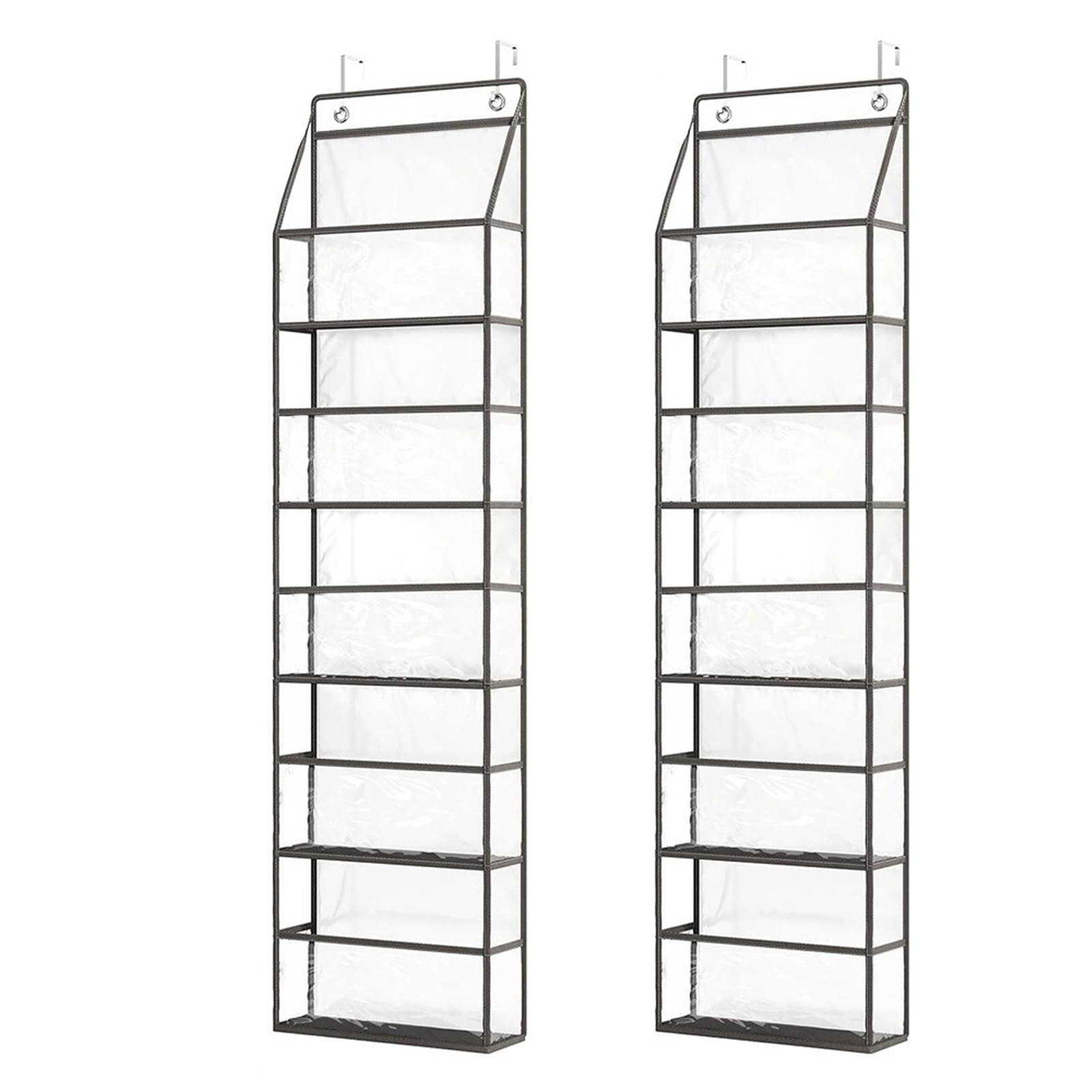 MUXZSIZ 2x Tidy Up Room With Under Bed Storage, Gray, 30 * 15 * 125cm