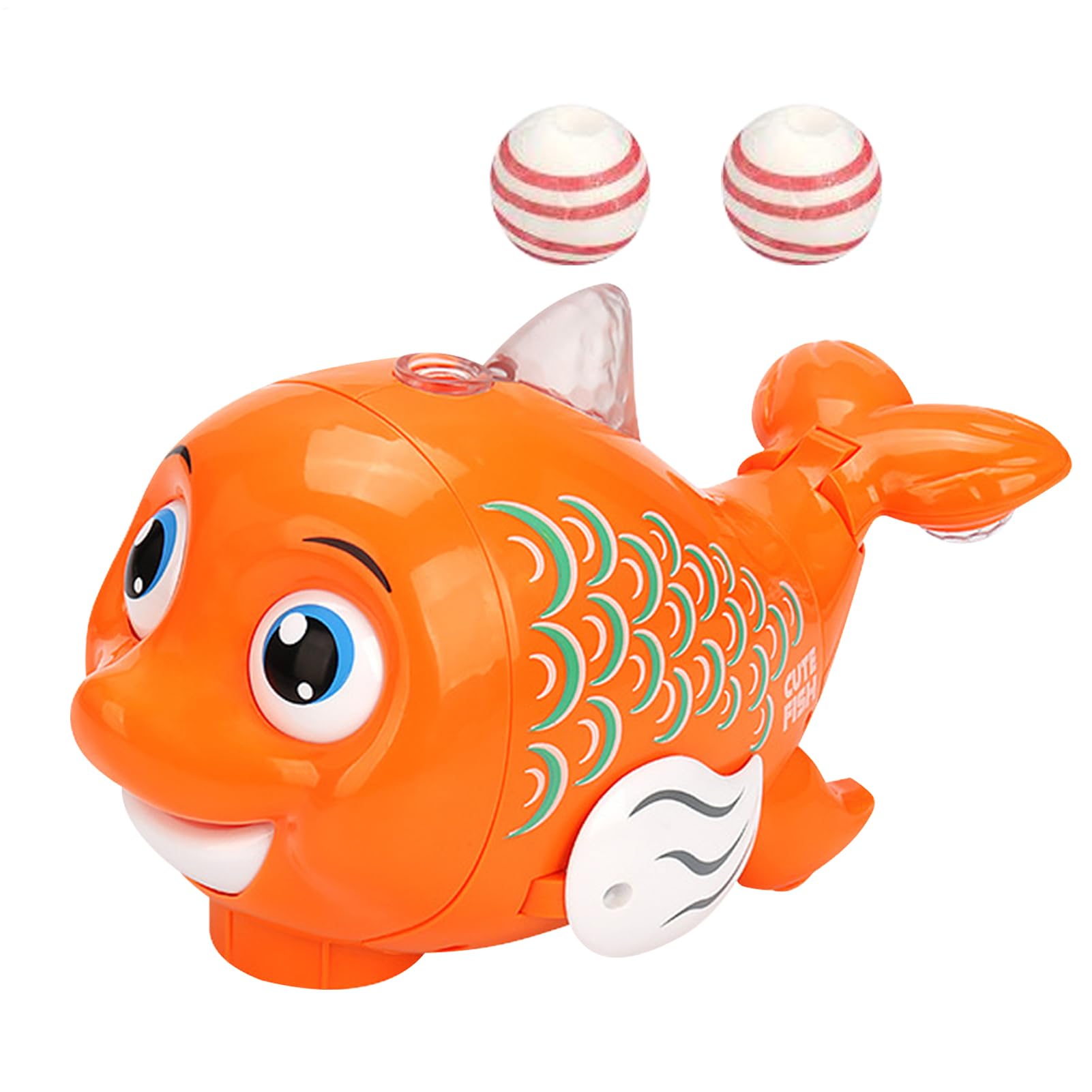 Poisson qui marche pour chat d'interieur jouet de voyage intelligent