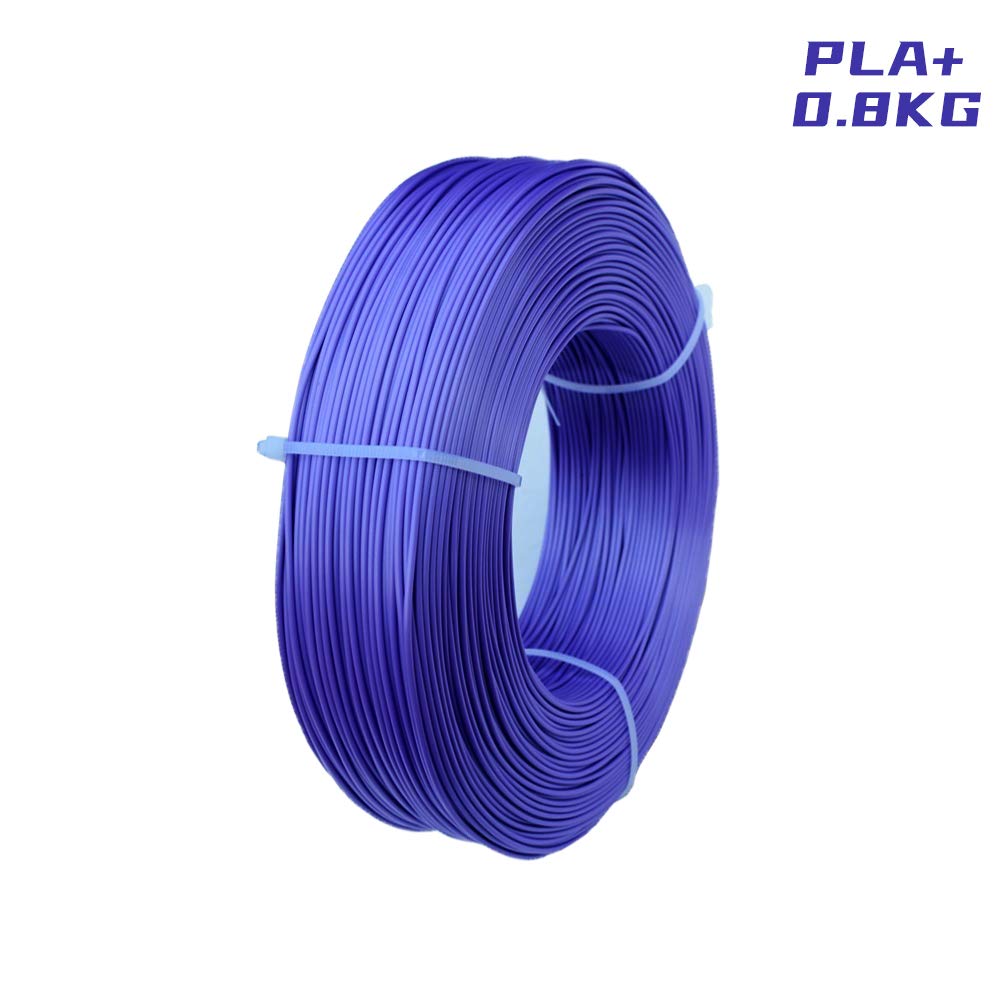 LEE FUNG 1.75mm PLA Plus(PLA+) 3D Printer Filament 0.8KG(1.76lbs) Refill (NO Spool) - Purple
