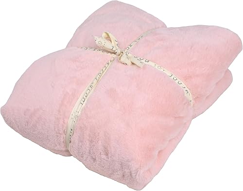 Miniatura 6 de Manta de piel sintética suave y lujosa, manta reversible de piel sintética, acogedora y cómoda, manta de Minky cálida, de gran tamaño, esponjosa,
