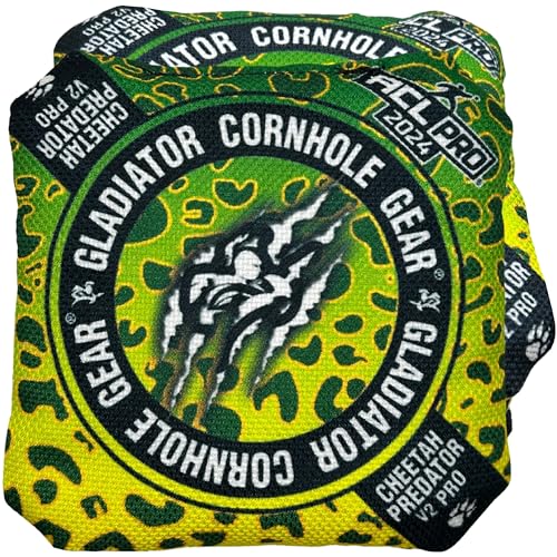 Gladiator Cornhole Gear | ACL Cornhole Bags | Professional Cornhole Bags 16 oz Set of 4 (Pineapple, 4 Bags / 16.00)