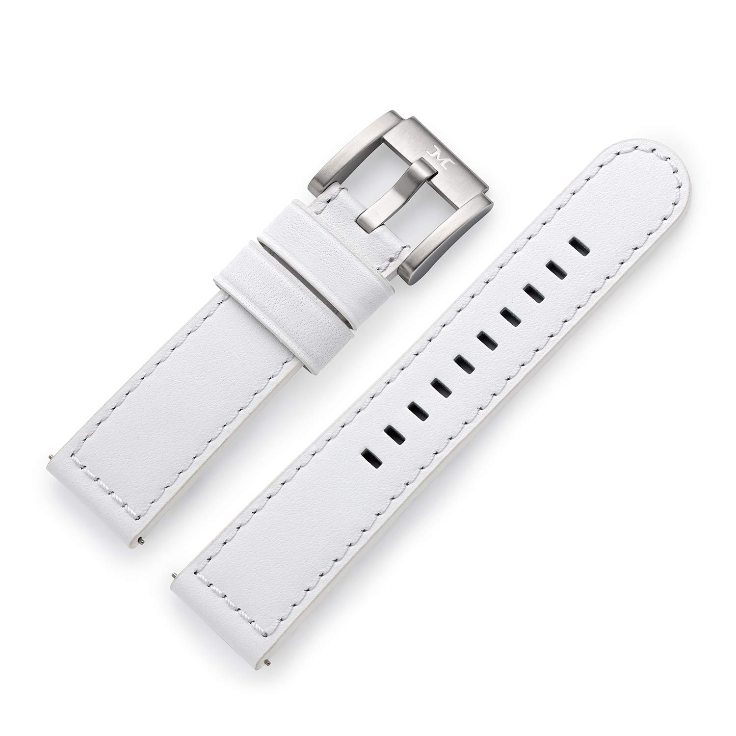 TW SteelTW Steel Marc Coblen leather watch strap 22 mm with steel clasp