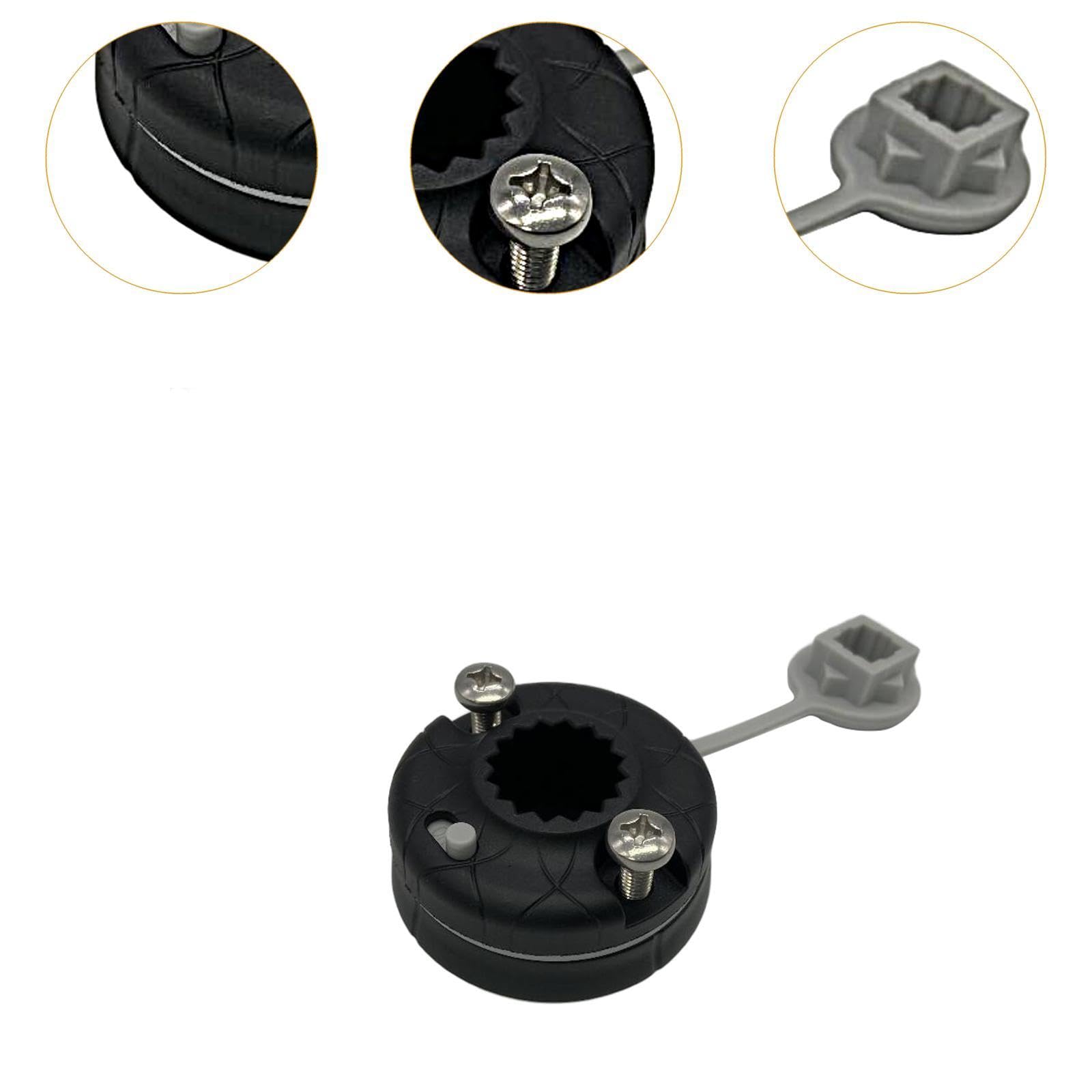 Base Universal para Accesorios de Kayak con Soporte para Y Bandera Ajustable. Compatible con, Botes, Veleros Y Yates. Fabricada, 5 Piezas