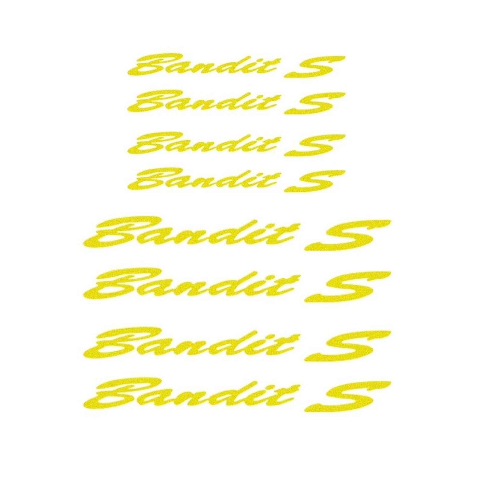 Reflective Motorcycle Wheel Stickers Fits for Suzuki Bandit 1200 600 Tire Decoration Rim Decals